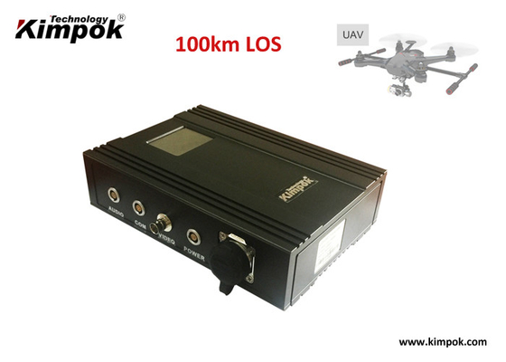 جهاز إرسال فيديو لاسلكي COFDM UAV ، جهاز إرسال موسع HDMI 70 كم LOS