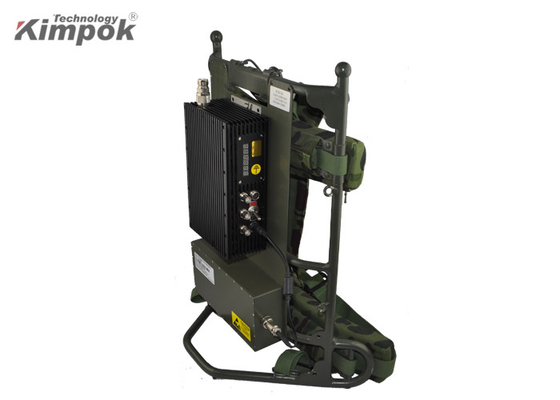 جهاز إرسال الفيديو Manpack Mobile COFDM للجنود ضد الغبار
