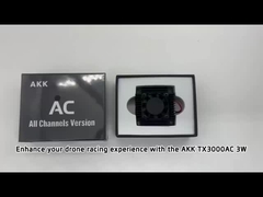 AKK 5.8G 3W Ultra RC FPV VTX 3000mW 80CH إرسال فيديو طويل المدى