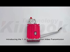 أحمر 1.2Ghz 8W رقمية Vtx Fpv مع 8 قنوات