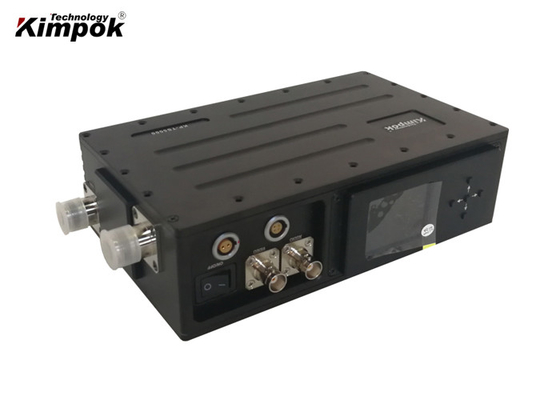 جهاز إرسال فيديو لاسلكي COFDM بطول 3-5 كم مع صوت ثنائي الاتجاه وتشفير AES