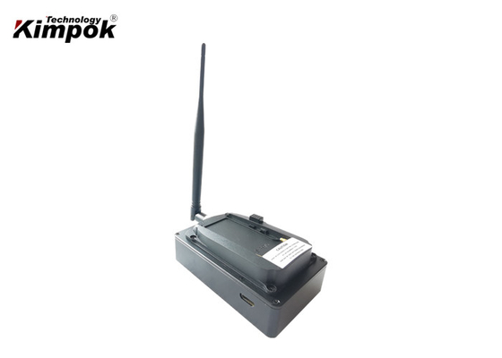 جهاز إرسال فيديو خفيف الوزن بدون طيار COFDM بطول 20 كم HD Drone Image Sender 1W Power