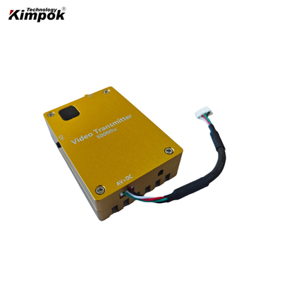 جهاز بث الفيديو التناظري FPV 600Mhz 8CH الفيديو اللاسلكي طويل المدى TX VRX