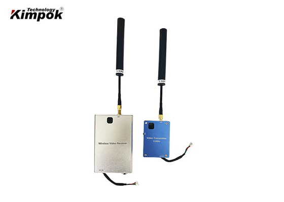 مجموعة جهاز إرسال فيديو الطائرات بدون طيار 3.3Ghz 8CHs VTX VRX لمنافسة FPV بعيدة المدى