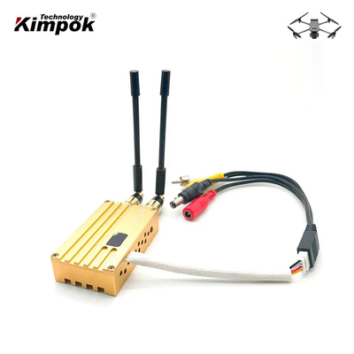 40km 1.2Ghz 8W FPV طائرة بدون طيار VTX رابط فيديو 8 قنوات