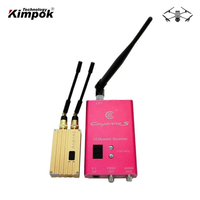 40km 1.2Ghz 8W FPV طائرة بدون طيار VTX رابط فيديو 8 قنوات