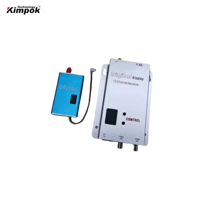1.5Ghz 5W ميني بعيدة المدى fpv vtx جهاز بث فيديو ومستقبل 5W جهاز إرسال لاسلكي للطائرات بدون طيار