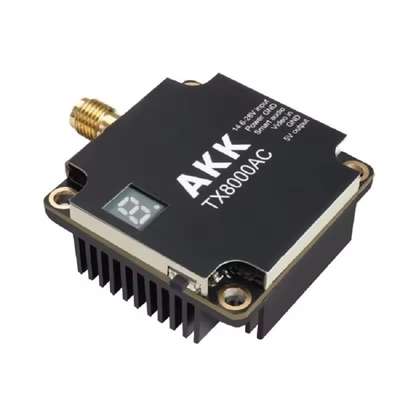 AKK 8W 5.8G Ultra Video Transmission 5.8 جيجاهرتز طائرة بدون طيار فيديو الارسال 8W VTX 96CH
