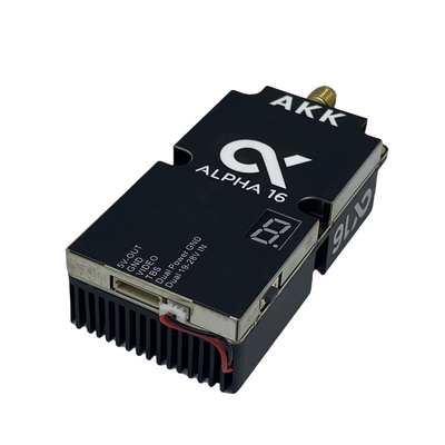 جهاز إرسال فيديو لاسلكي AKK Alpha16 5.8G 16W FPV VTX 96CH لطائرة RC بدون طيار لنقل الصور