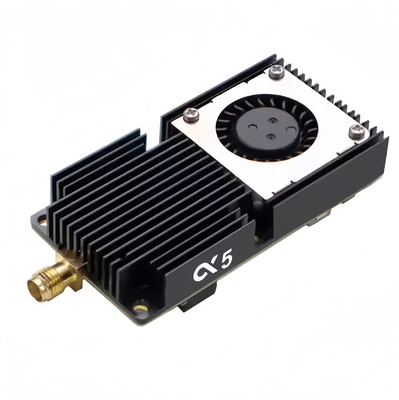 AKK Alpha5 VTX 5.8G 80CH 1w / 2w / 3w / 4w القوة قابل للتبديل صوت ذكي ناقل نقل فائق الطول
