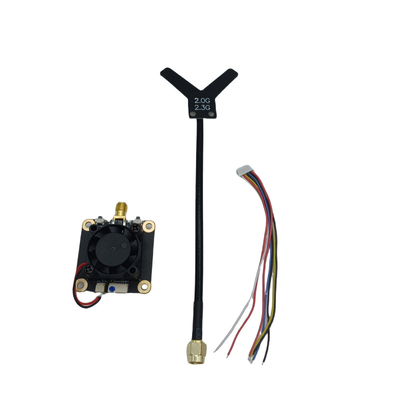 2.2G 1.6W طائرة بدون طيار تناظرية فيديو الارسال 2.2 جيجاهرتز FPV VTX نقل الفيديو بعيد المدى