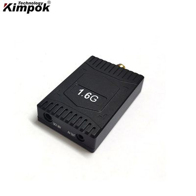 1.6G FPV VRX 1.6Ghz جهاز إرسال فيديو UAV لاسلكي مماثل لنقل الصور الطائرة بدون طيار بعيدة المدى