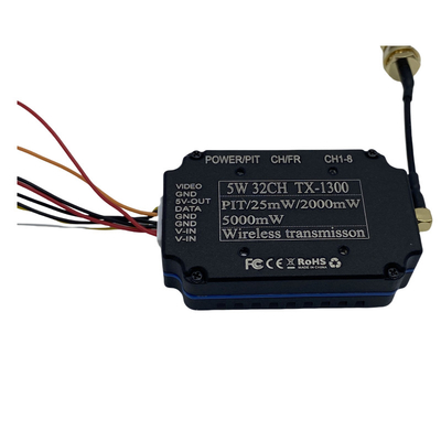 1.2G 1.3G 5W جهاز إرسال فيديو لاسلكي 32CH FPV VTX 25mW 2000mW 5000mW وصلة فيديو