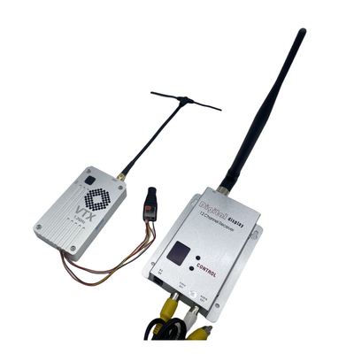 1.2G 5W جهاز إرسال واستقبال فيديو لاسلكي 1.2 جيجاهرتز FPV VTX VRX لطائرة سباق RC بدون طيار VTX