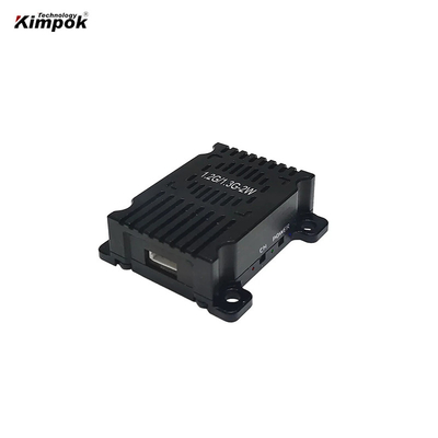 ضئيل الوزن قوي 4w جهاز بث فيديو 60g مع 12V مصدر الطاقة المباشر