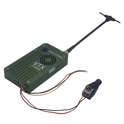 30~40km FPV جهاز بث فيديو بدون طيار 2.4Ghz رابط فيديو لاسلكي 10W 8CH لوازم الطائرات بدون طيار