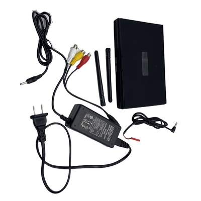 شاشة FPV 5.8G مع 40CH DVR وشاشة LCD 4.3 بوصة بنسبة عرض إلى ارتفاع 16:9 NTSC/PAL بحث تلقائي عن الفيديو لتسجيل الفيديو لطائرة RC FPV متعددة المراوح