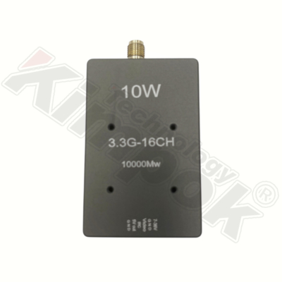 3.3G 10W جهاز بث فيديو بدون طيار 3.3Ghz FPV لاسلكي VTX لإرسال فيديو لمسافة طويلة