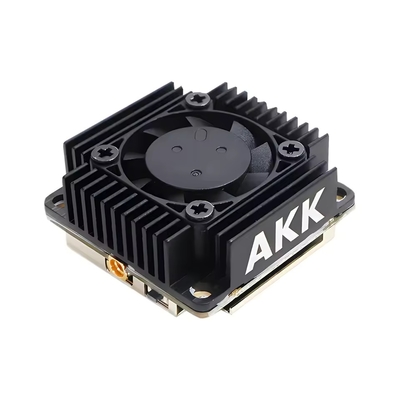 جهاز إرسال فيديو الطائرة بدون طيار AKK 5W FPV VTX 96CH جهاز إرسال فيديو يدعم الصوت الذكي رابط الفيديو