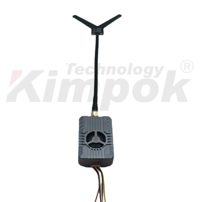 1.7Ghz VTX جهاز بث فيديو بدون طيار لاسلكي دعم IRC Tramp Video Link 4W RF Power VTX