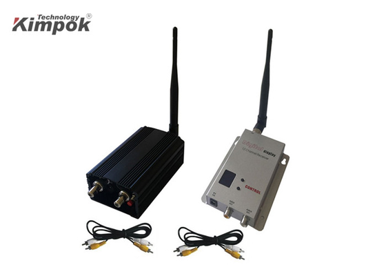 1-3km NLOS Wireless Analog Video Transmitter طويلة المدى مع 5 وات طاقة BNC المدخلات