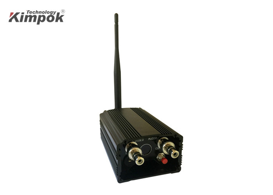 1-3km NLOS Wireless Analog Video Transmitter طويلة المدى مع 5 وات طاقة BNC المدخلات