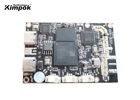 وحدة AHD COFDM OEM لجهاز إرسال RF اللاسلكي 250MHz-1400MHz RS232 Data Port