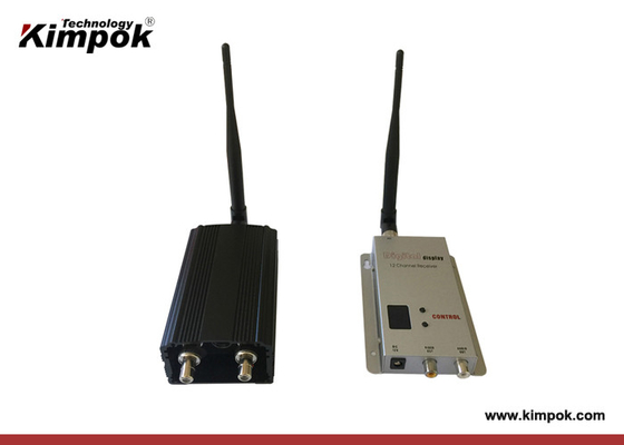 900Mhz / 1.2Ghz 2000mW FPV اللاسلكي الطائرة بدون طيار جهاز استقبال جهاز إرسال الفيديو مع DC 12V 8 قنوات
