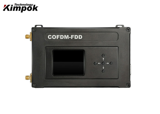 وصلة الإرسال والوصلة الهابطة IP COFDM HD Wireless Video Transmitter FDD Technology