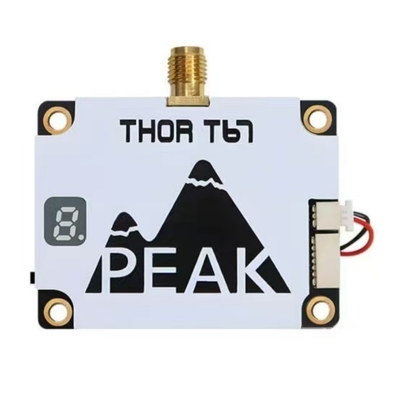 جهاز إرسال فيديو PEAK THOR T67 6.1G-7.2G 3W 64 قناة 9-28V DC